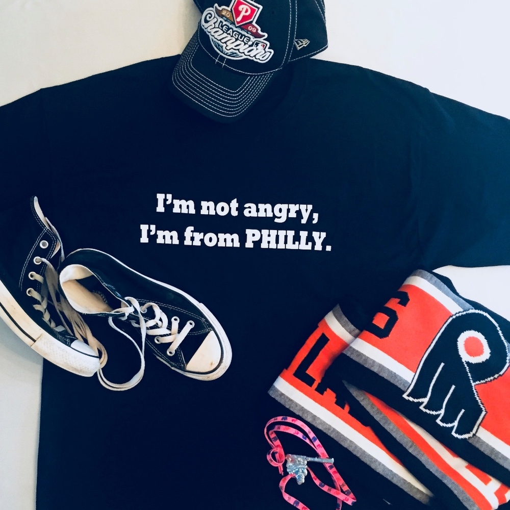 PHILLY TEE - I'm Not Angry I'm From Philly